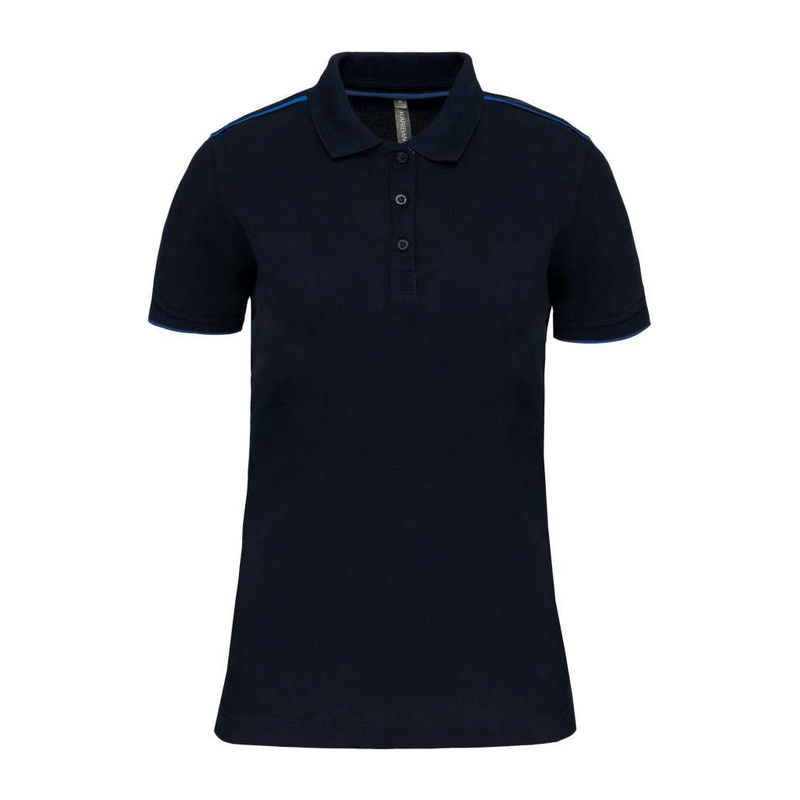 LADIES' SHORT-SLEEVED CONTRASTING DAYTODAY POLO SH